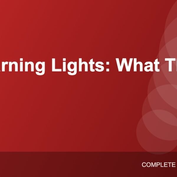 Car Dashboard Warning Lights: What They Mean and What to Do