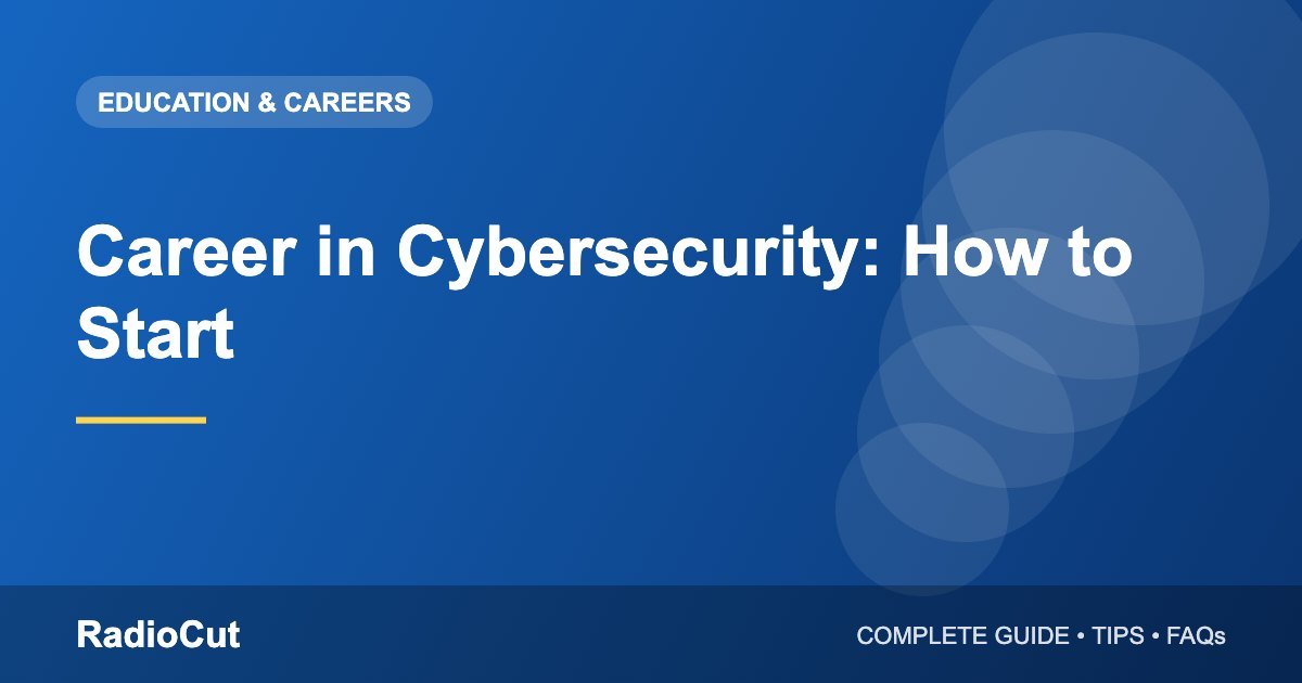 Career in Cybersecurity: Roles, Skills, Certifications and How…