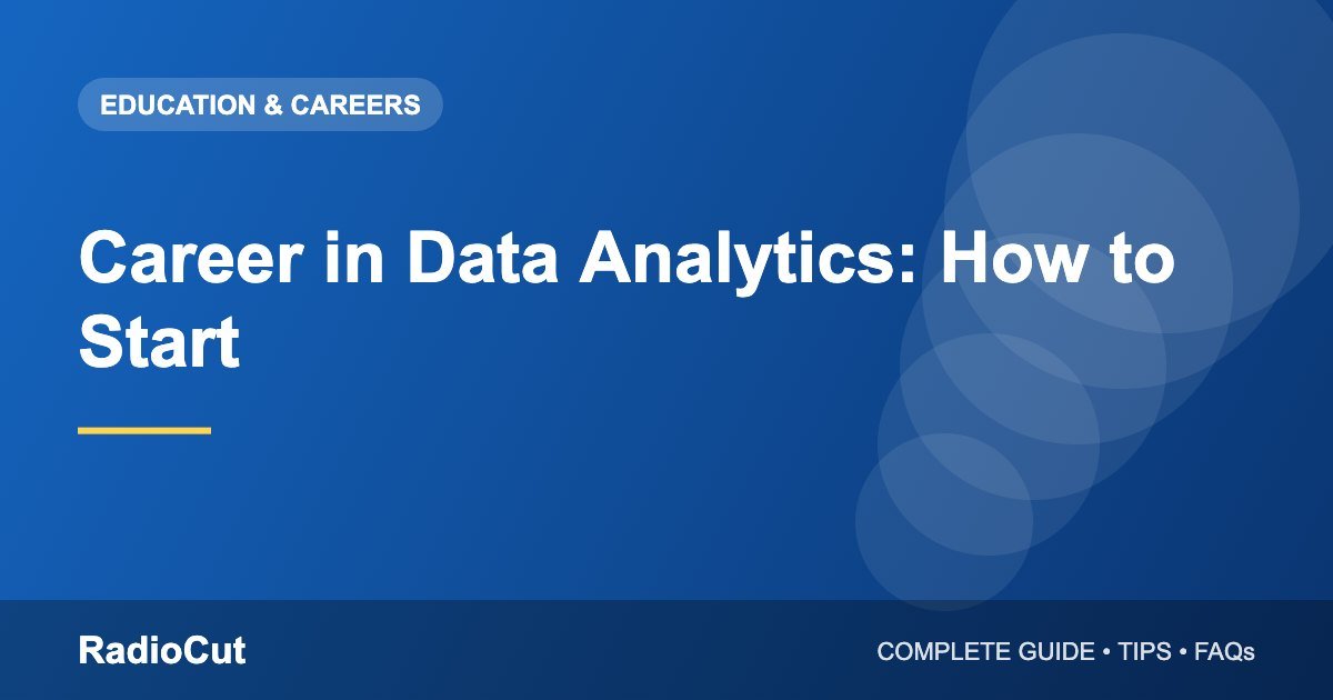 Career in Data Analytics: Skills, Roles, Salary Path&hellip;