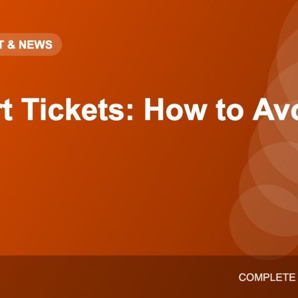 How Concert Ticketing Works and How to Avoid Ticket Scams