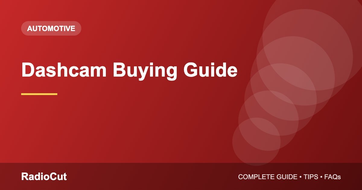 Dashcam Buying Guide: Features to Look For and…