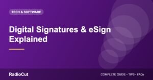 Digital Signatures and eSign Explained: How to Sign Documents Online