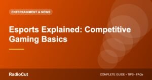 Esports Explained: How Competitive Gaming Works and How to Get Started