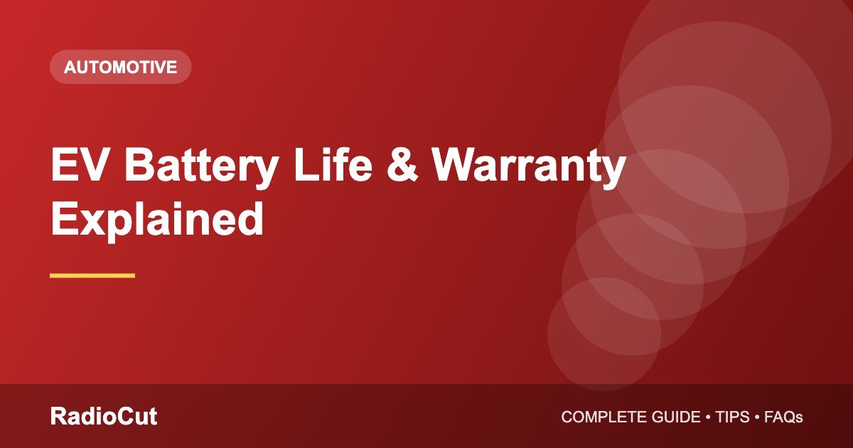 EV Battery Life and Warranty: How Long Do&hellip;