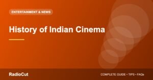 History of Indian Cinema: From Silent Films to Streaming