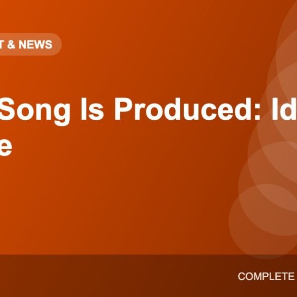 How a Song Is Produced: From Idea to Streaming Release