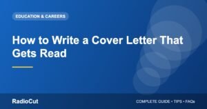 How to Write a Cover Letter That Gets Read (With a Simple Template)