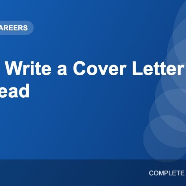 How to Write a Cover Letter That Gets Read (With a Simple Template)