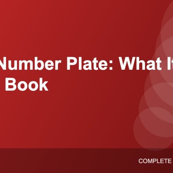 HSRP Number Plate: What It Is, Why It Is Mandatory and How to Book
