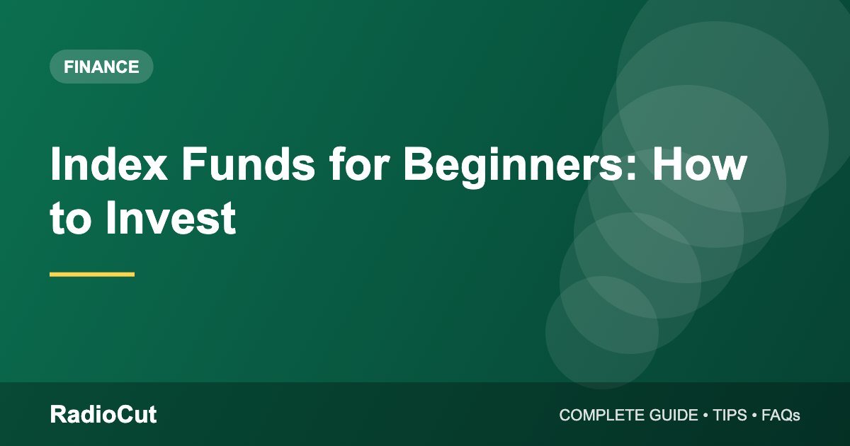 Index Funds for Beginners: What They Are and…