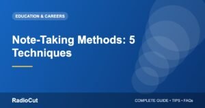 Note-Taking Methods: 5 Techniques to Study Smarter