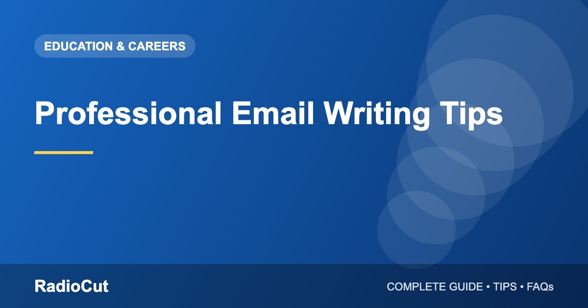 Professional Email Writing: Tips, Structure and Examples