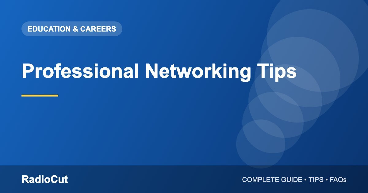Professional Networking Tips: Build Relationships That Help Your&hellip;