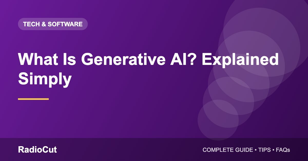 What Is Generative AI? How It Works and&hellip;