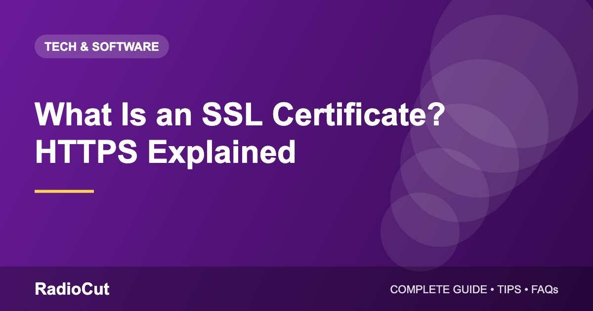 What Is an SSL Certificate? HTTPS Explained for&hellip;